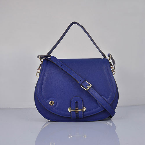 Hermes Shoulder Leather Bags H8069 Royal Blue